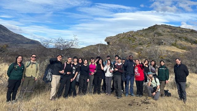 Foto grupal en el PNTP Foto grupal en el PNTP