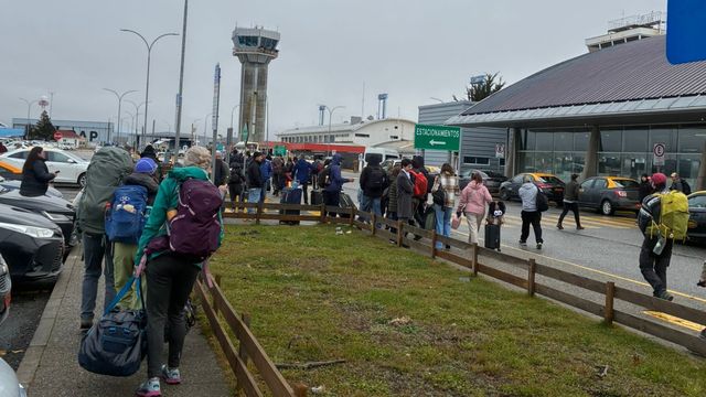 evacuación aeropuerto punta arenas