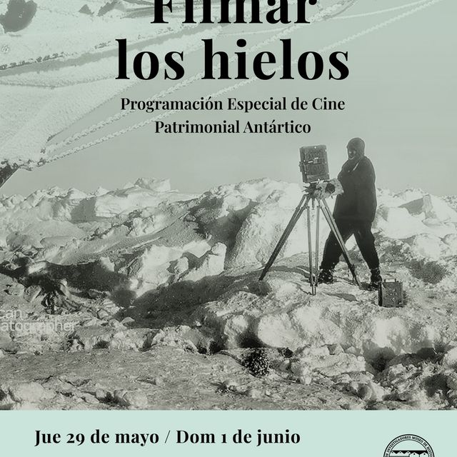 Afiche Filmar los Hielos