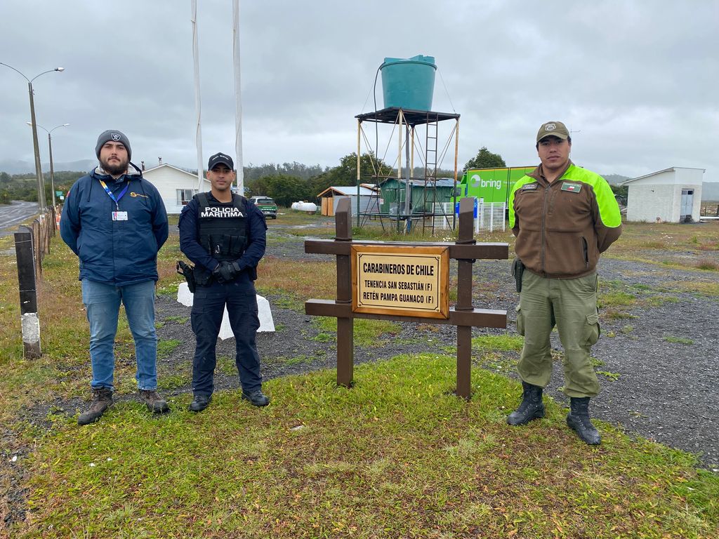 Vistia profesional a Retén de Pampa Guanaco Vistia profesional a Retén de Pampa Guanaco