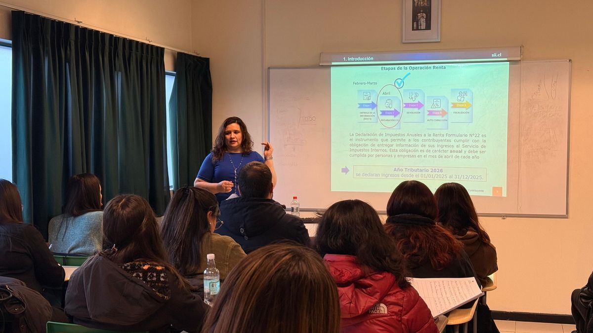 ESTUDIANTES DE SANTO TOMÁS APOYARÁN A CONTRIBUYENTES EN OPERACIÓN RENTA 2026 EN PUNTA ARENAS