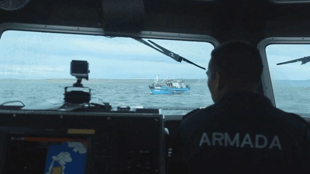 La fiscalización pesquera es una tarea permanente de la Armada de Chile La fiscalización pesquera es una tarea permanente de la Armada de Chile