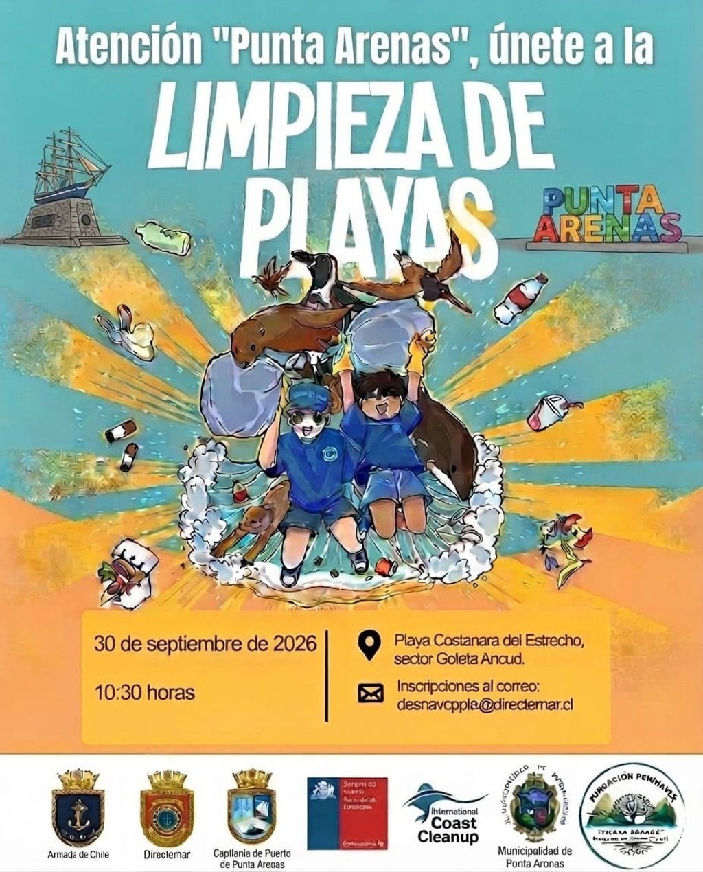 Jornada de limpieza de Playas 30 de septiembre