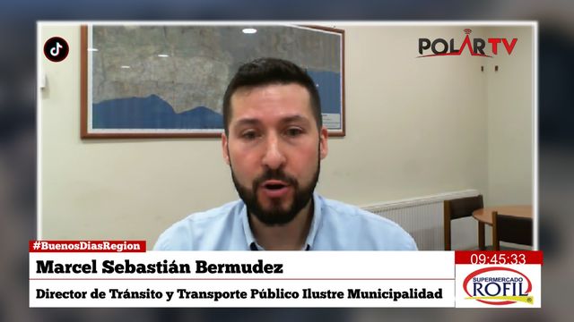 Marcel Bermúdez, Director de Tránsito y Transporte Público Ilustre Municipalidad Marcel Bermúdez, Director de Tránsito y Transporte Público Ilustre Municipalidad