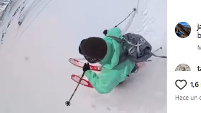 descenso en esquí
