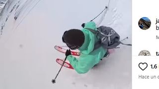 descenso en esquí