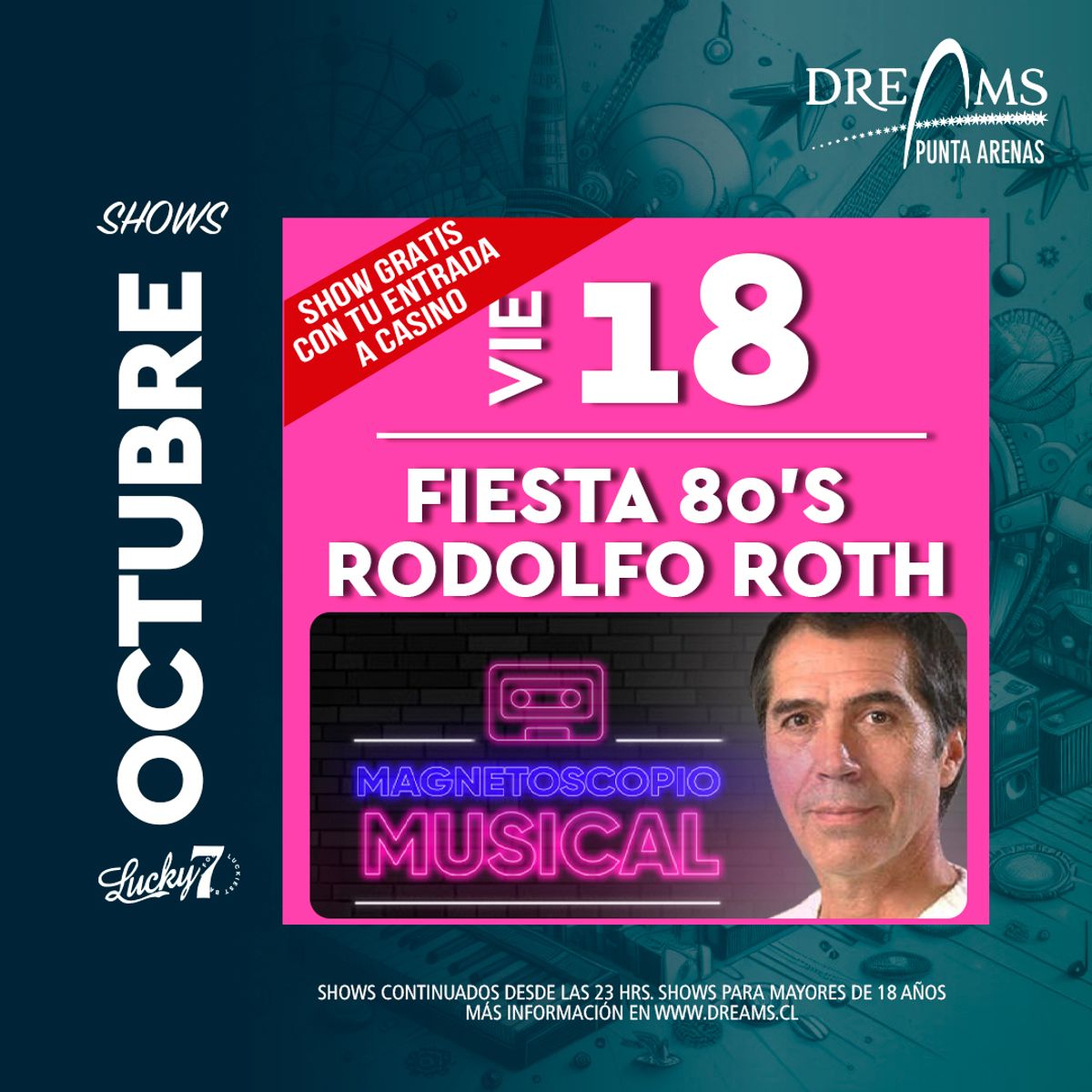 RODOLFO ROTH, CONDUCTOR DEL RECORDADO MAGNETOSCOPIO MUSICAL, PRESENTARÁ ...