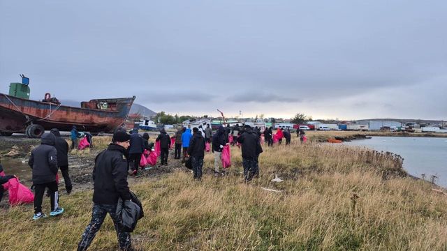 Limpieza de Playa en Puerto NAtales 5