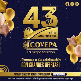 RADIO-LAPOLAR_43AÑOSCOVEPA_336X336PX RADIO-LAPOLAR_43AÑOSCOVEPA_336X336PX