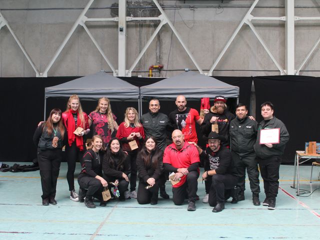 ONG junto a equipo de reinserción del CP ONG junto a equipo de reinserción del CP