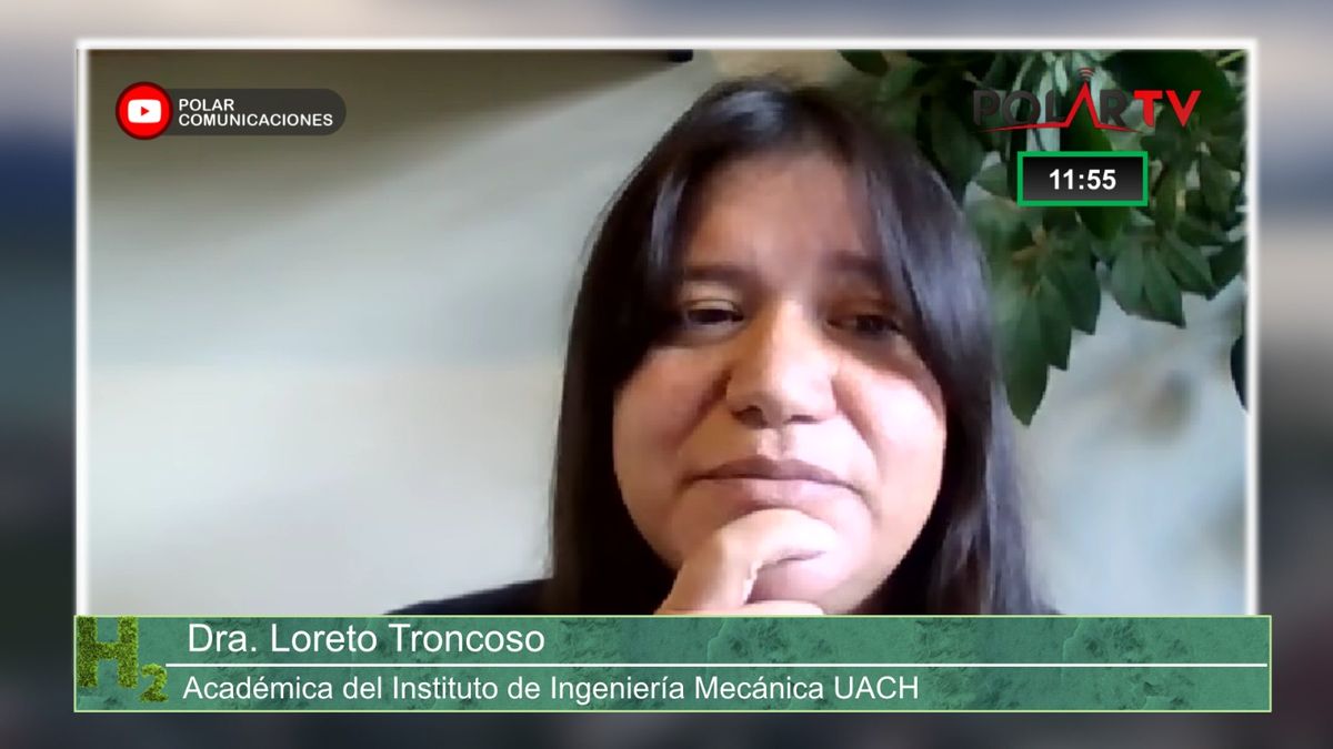 DRA. LORETO TRONCOSO DE LA UACH INFORMA SOBRE AVANCES EN TECNOLOGÍAS DE ENERGÍA LIMPIA BASADAS EN HIDRÓGENO Y AMONÍACO