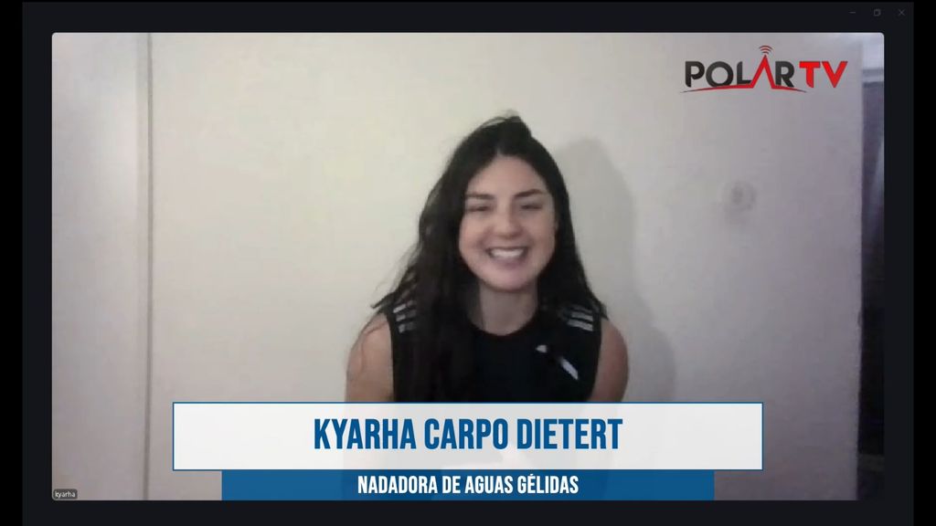 nadadora aguas gelidas