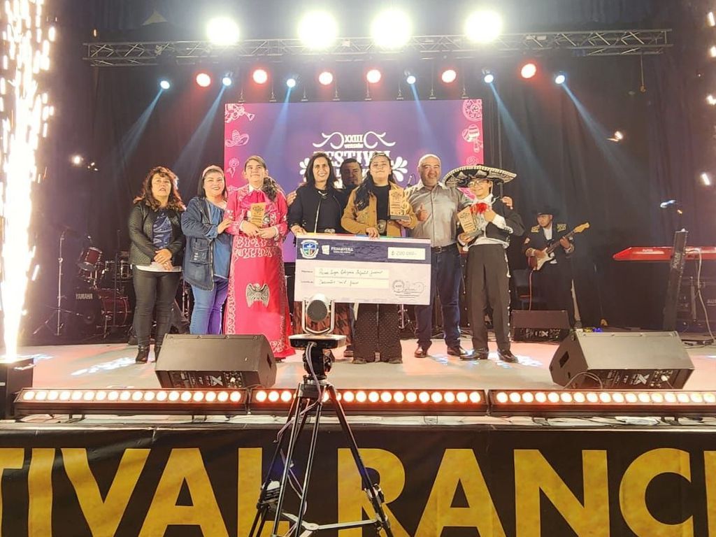 1er lugar categoria Infatil-juvenil, ganadora Antonella Silva Petit