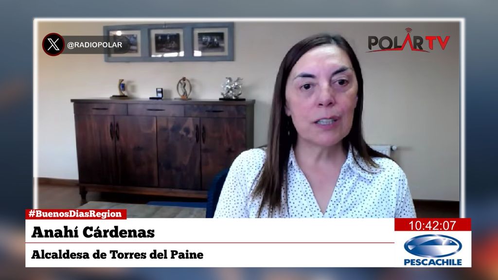 Anahi Cardenas, Alcaldesa de Torres del Paine Anahi Cardenas, Alcaldesa de Torres del Paine
