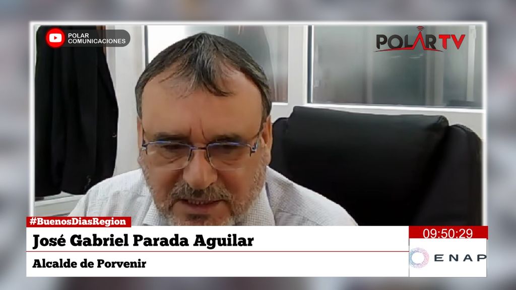 José Gabriel Parada Aguilar, Alcalde de Porvenir