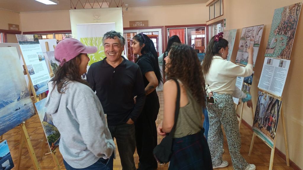 exposición en natales “Historia Visual del Parque Marino Francisco Coloane”