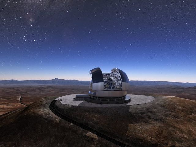 Muestra-de-como-se-vera-el-telescopio-en-la-montana-cuando-este-completo Muestra-de-como-se-vera-el-telescopio-en-la-montana-cuando-este-completo