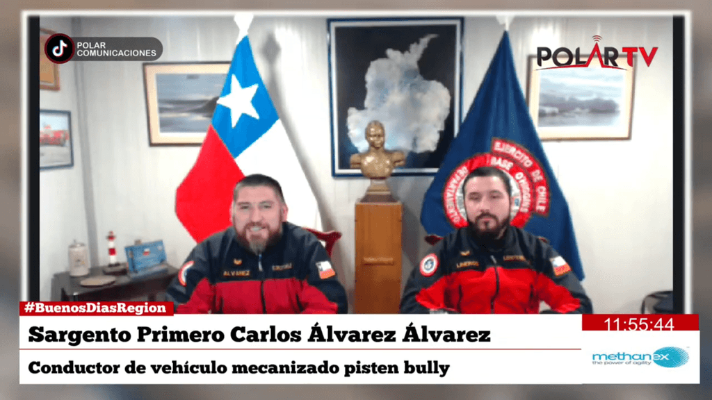 Padres en la Antártica