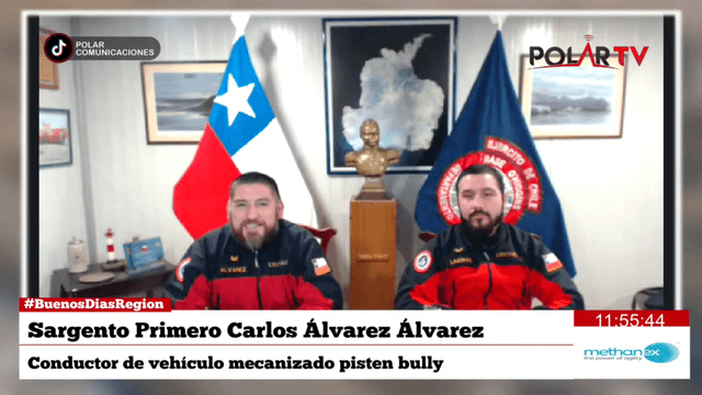 Padres en la Antártica Padres en la Antártica
