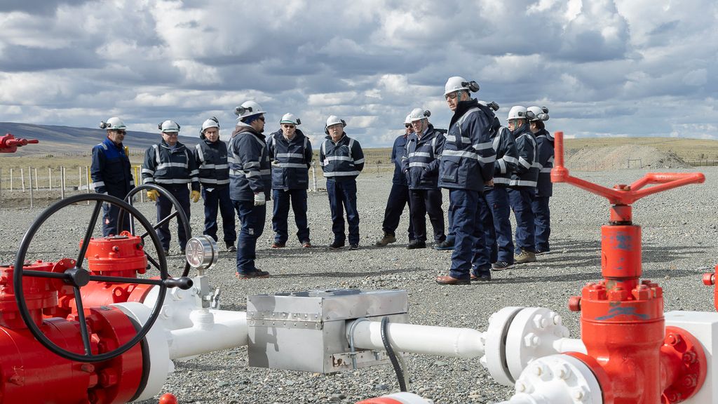 Visita al bloque Dorado-Riquelme Visita al bloque Dorado-Riquelme