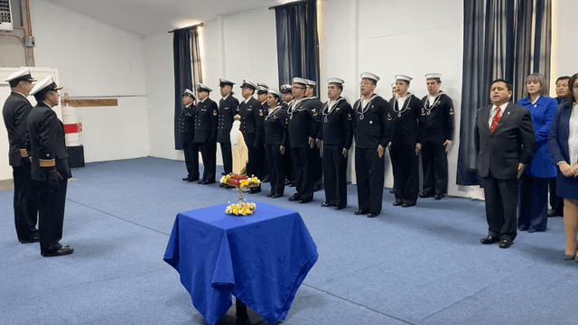 Ceremonia 157 aniversario Esc Grum vista general Ceremonia 157 aniversario Esc Grum vista general