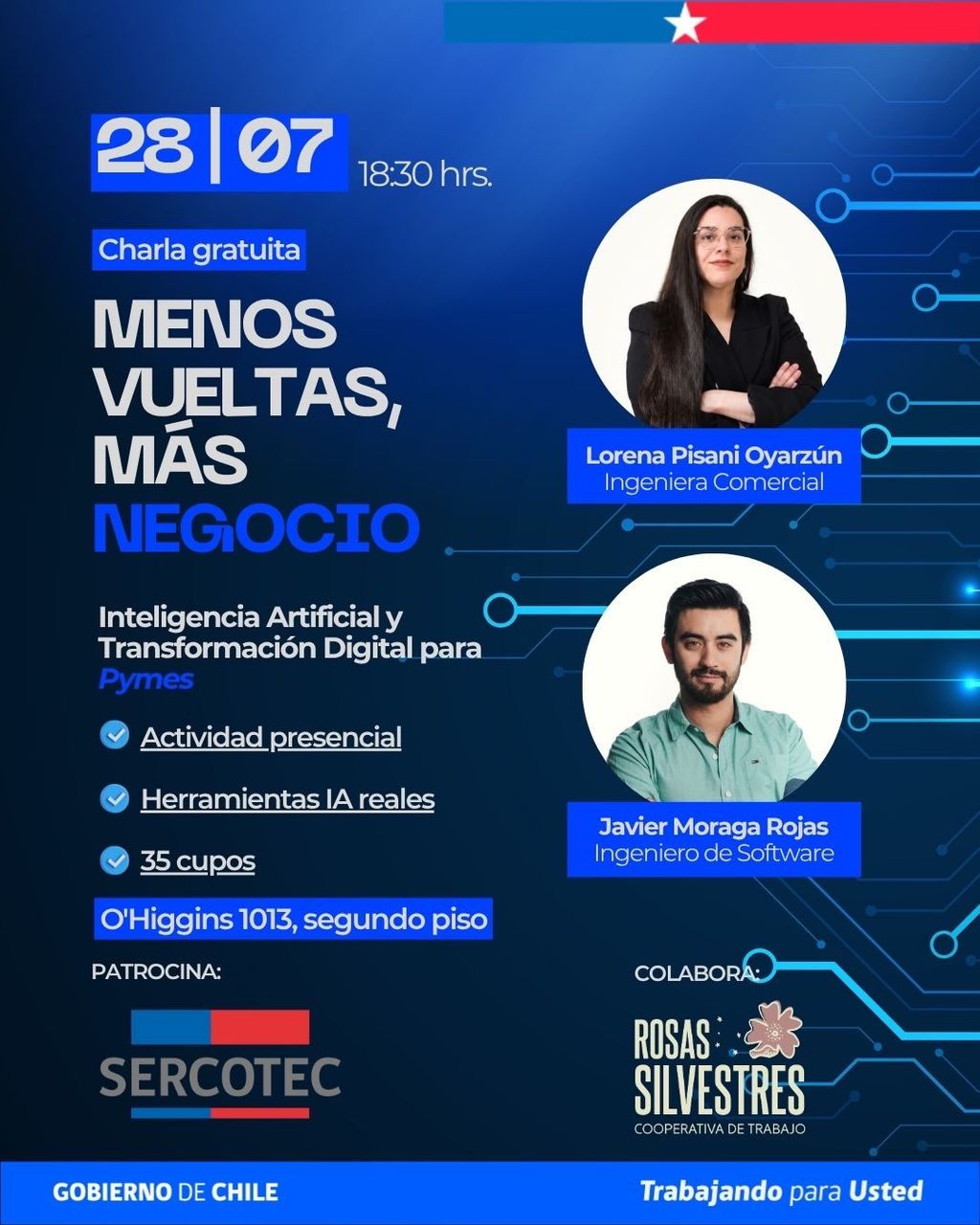 Afiche charla IA Afiche charla IA