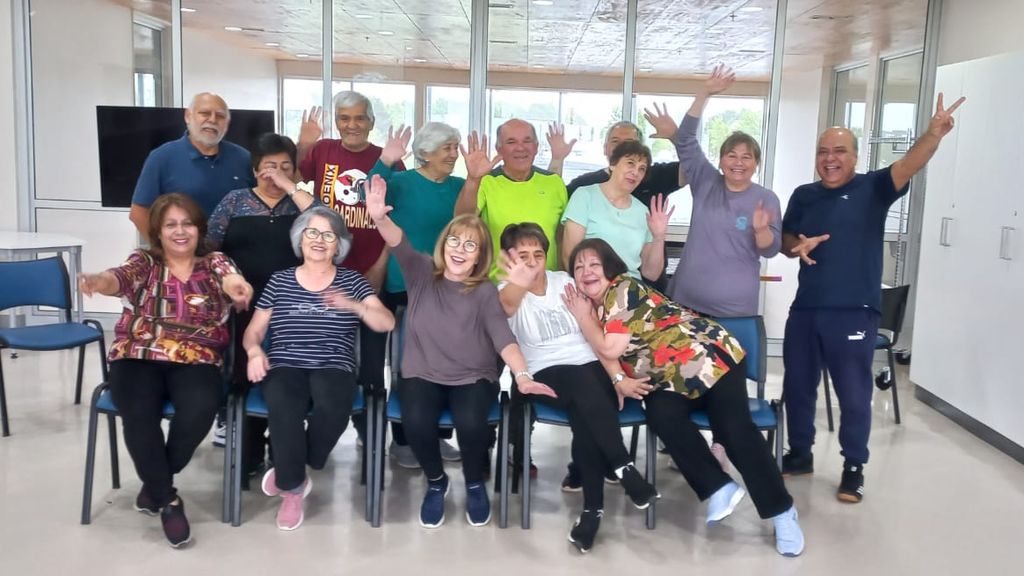 Un grupo de participantes del estudio Un grupo de participantes del estudio