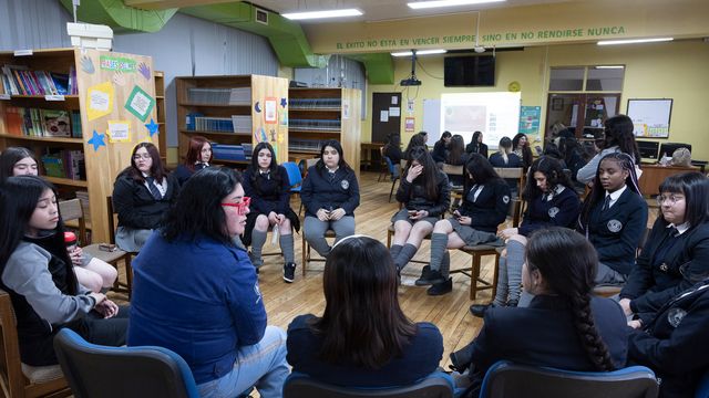 Catalina Rojas fue parte de los conversatorios