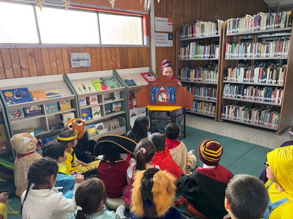 Visita + kamishibai Escuela Especial