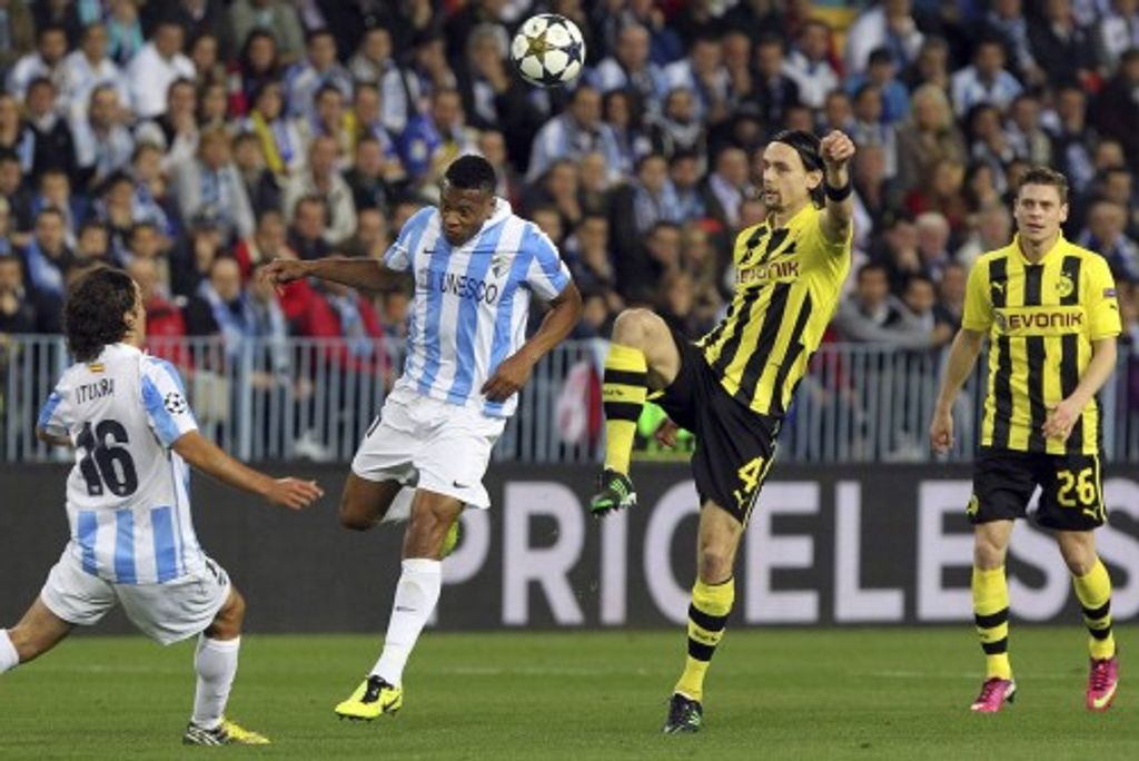 foto malaga vs borusia