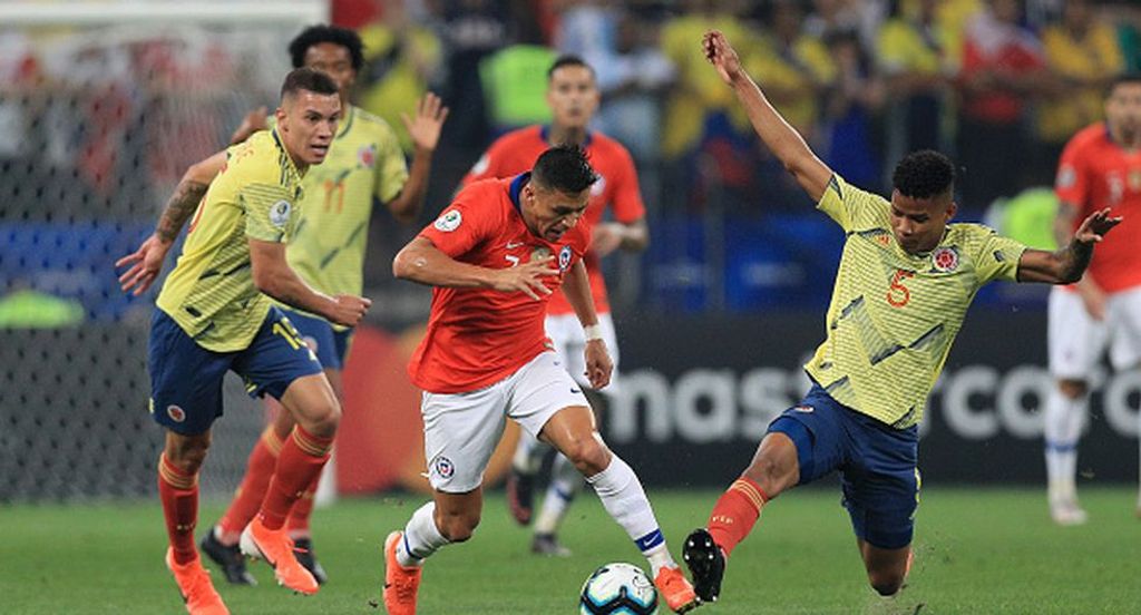 foto chile vs colombia