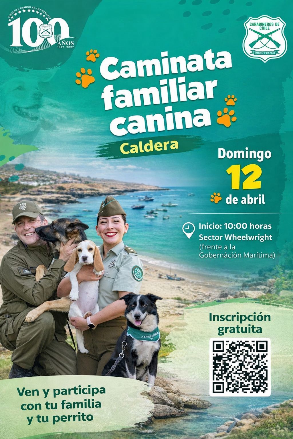 caminata canina