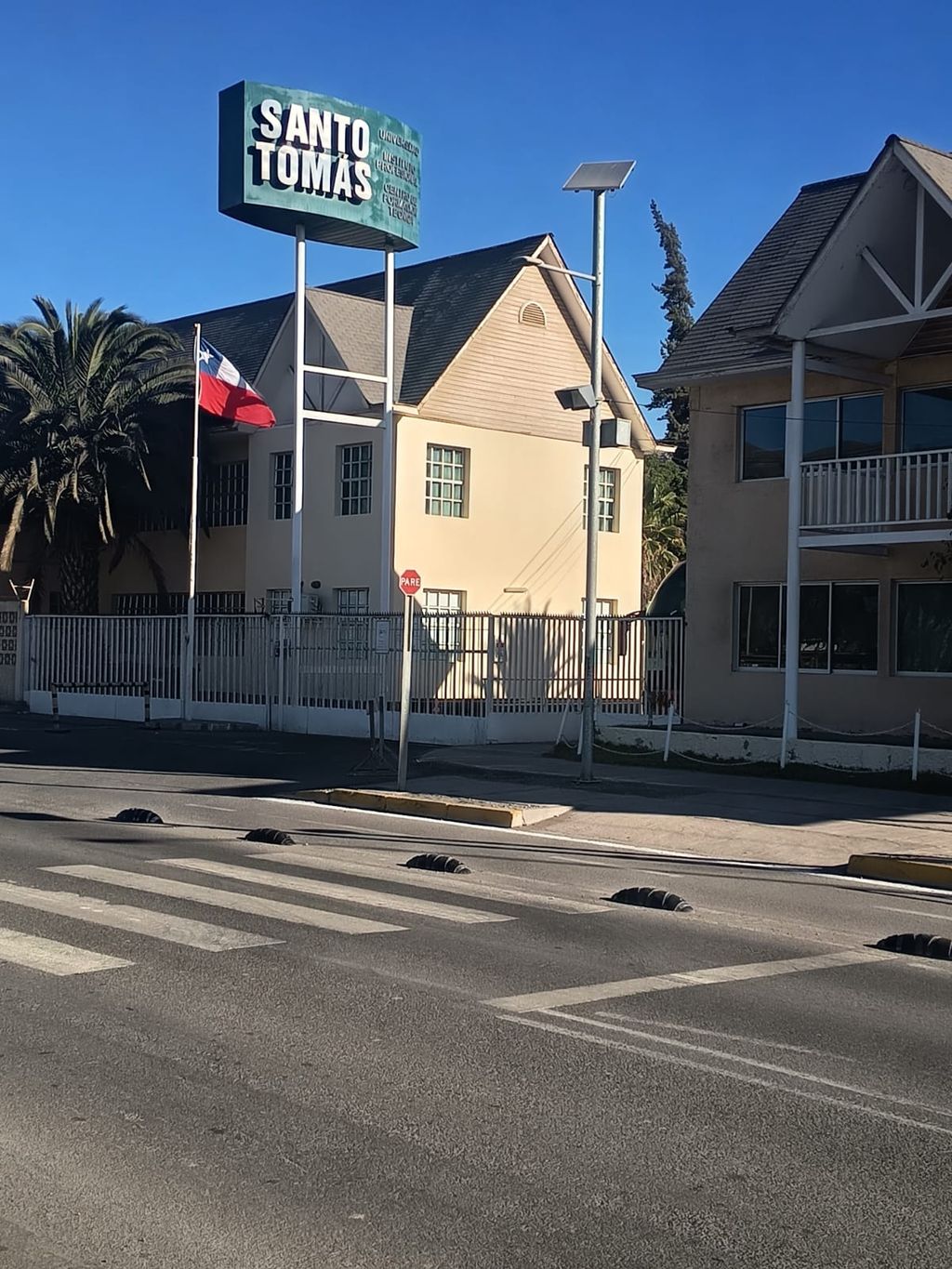 foto sede bandera chilena