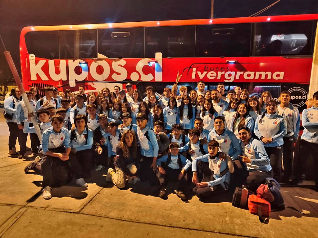 Viaje delegación atacameña JDE
