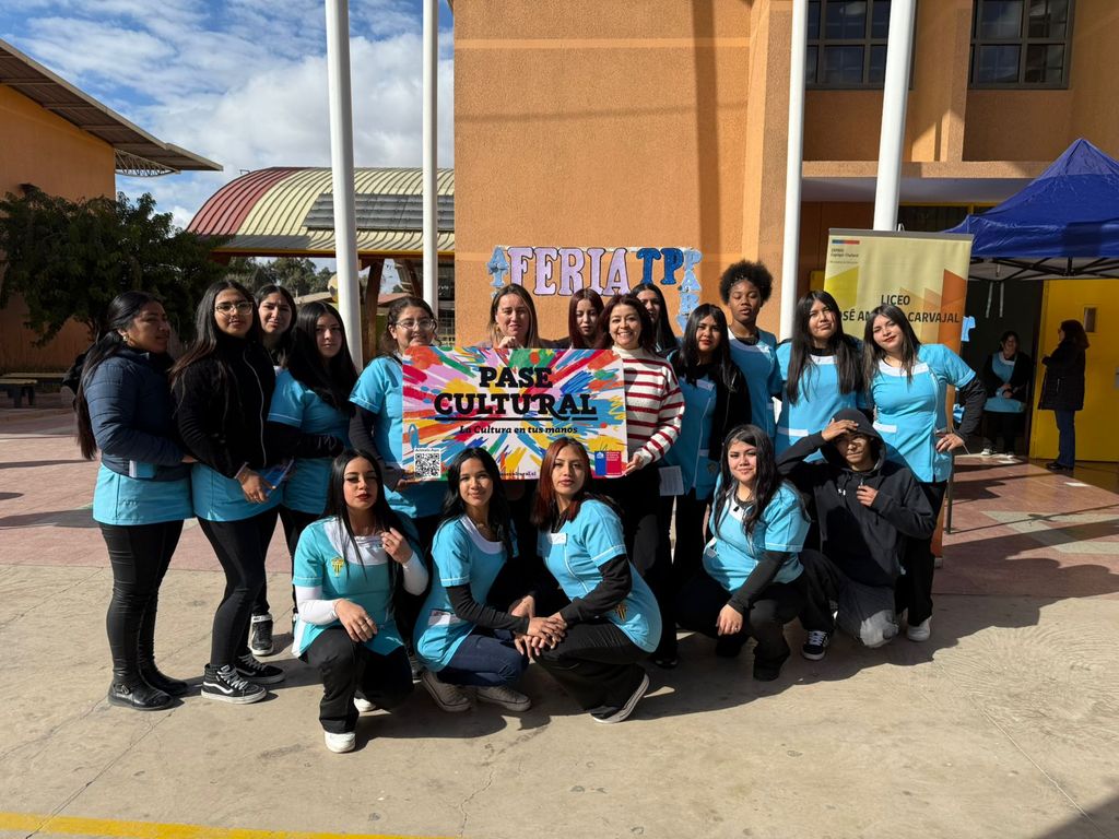 Pase Cultural activaciones y difusión Liceo Jose Antonio Carvajal Copiapó