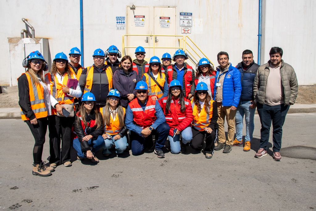 Visita Delegación Argentina Puerto Punta Padrones 02 Visita Delegación Argentina Puerto Punta Padrones 02