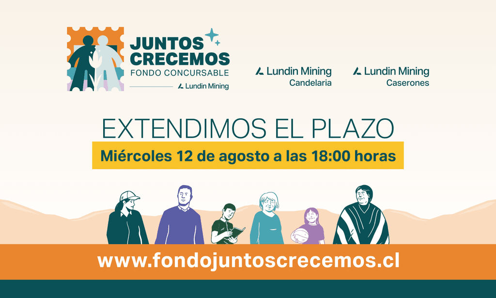 Nuevo Plazo Fondo Concursable Lundin Mining