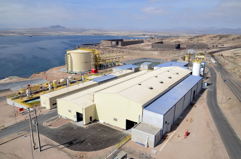 Planta Desalinizadora Lindin Mining Candelaria 01 (13 años de operación)